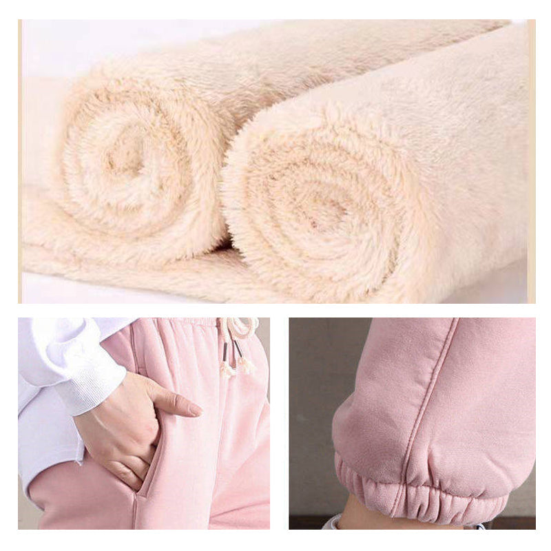 Fleece Gewatteerde Jogging Broek voor Dames