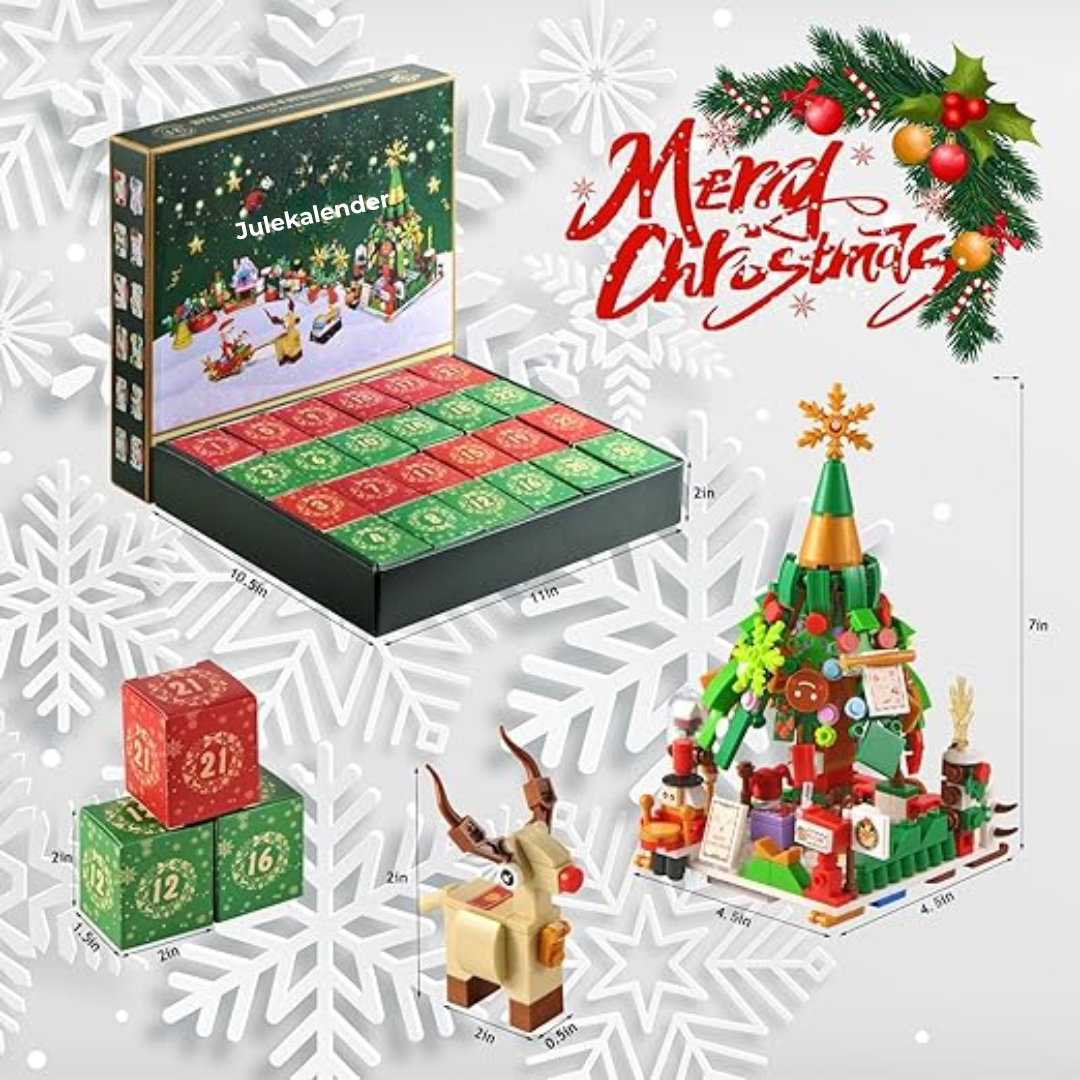 DIY Kerst Adventskalender Dozen – Cadeauset voor de Feestdagen