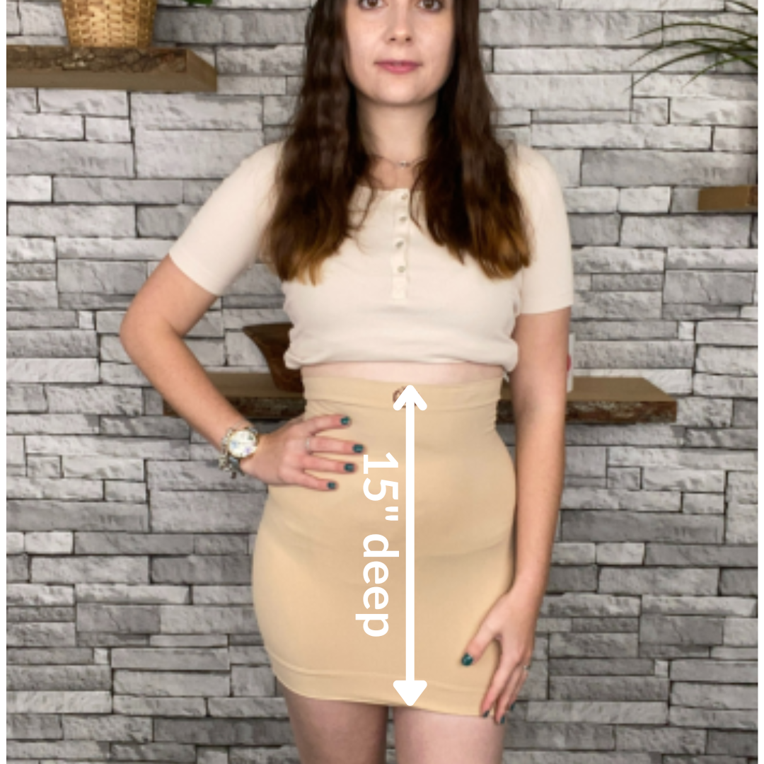 Silicone Grip Tailleband Shapewear voor Afslanken & Ondersteuning