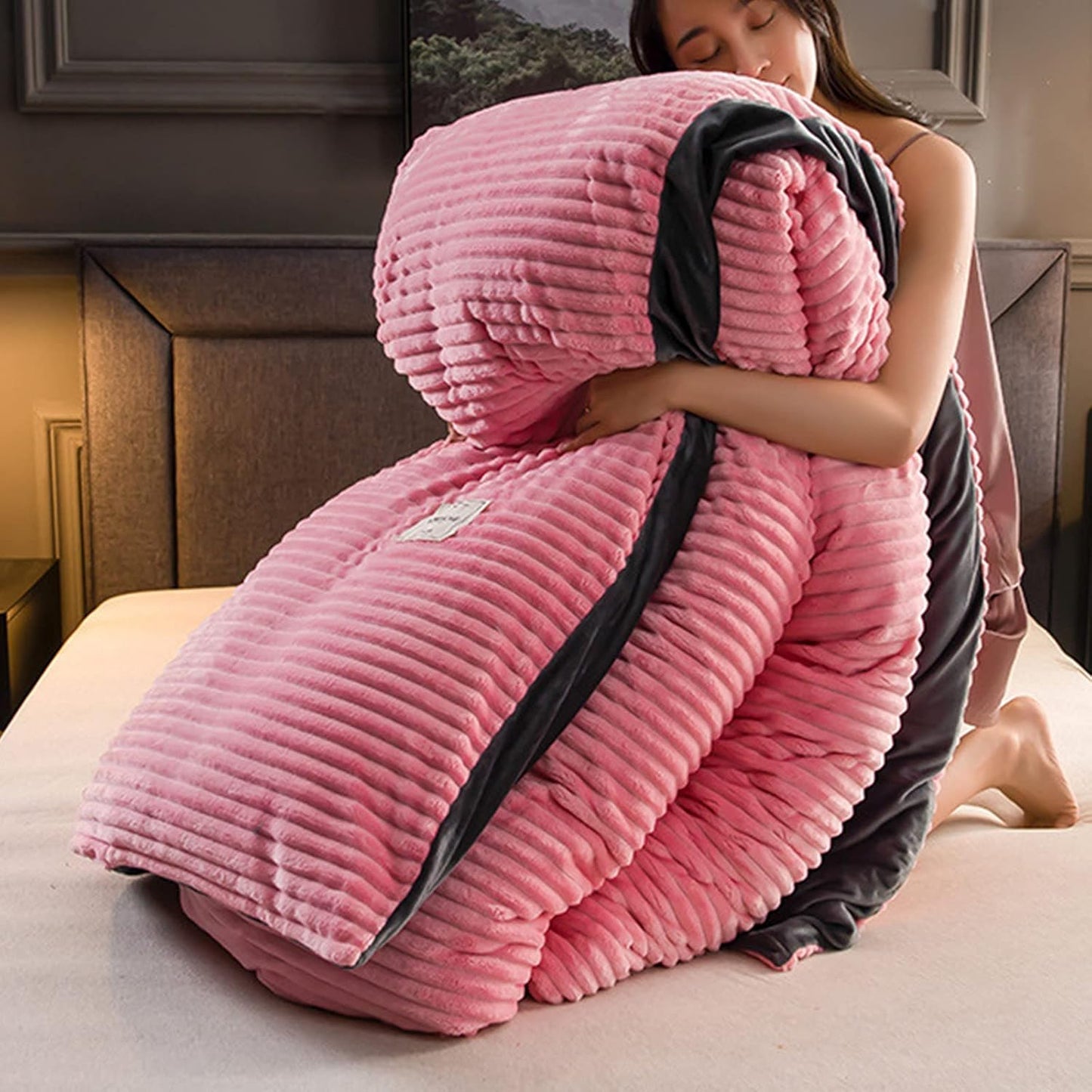 Dekbedovertrek van fluweel fleece - Warm & Stijlvol Beddengoed