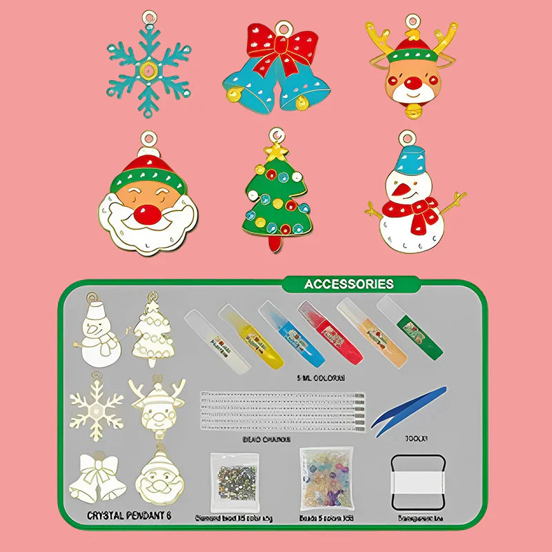 Gør-det-selv-krystalmaling kunst- og håndværkssæt