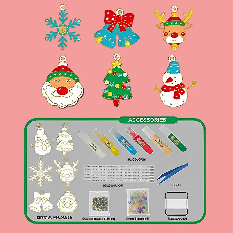 Gør-det-selv-krystalmaling kunst- og håndværkssæt