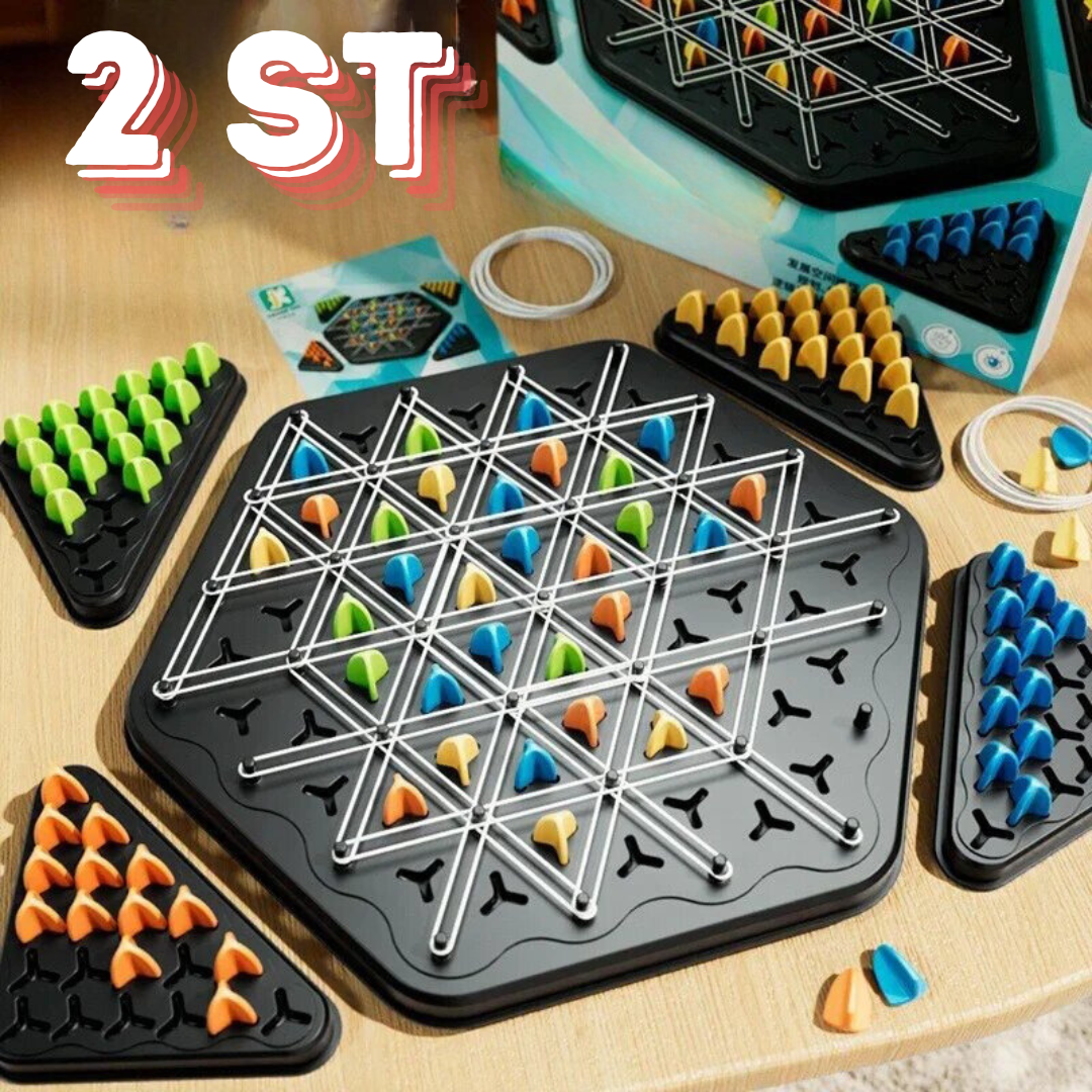 Rubber Band Schaakspel - Leuk Interactief Bordspel