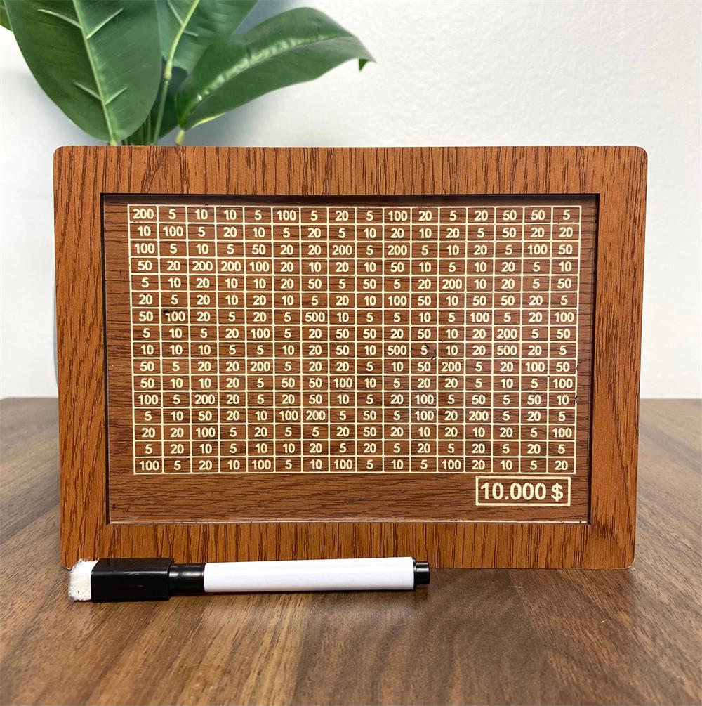 Houten Geld Opbergdoos