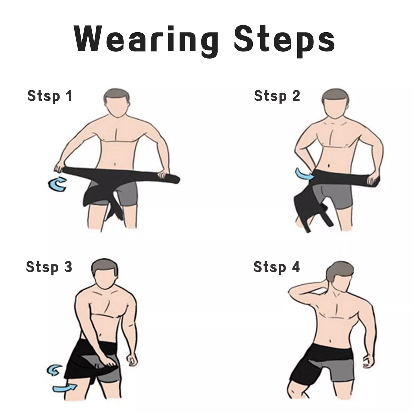 Ischias Pijn Verlichtende Dij Wrap - Compressie Ondersteuning