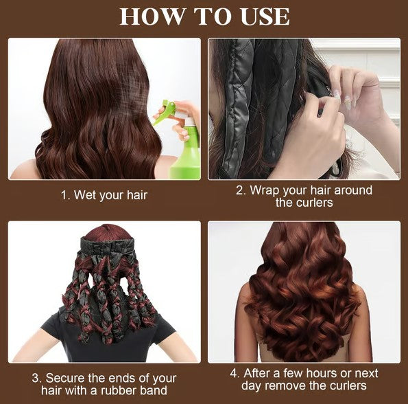 Hitteloze Octopus haarkruller - Zacht & Effectief