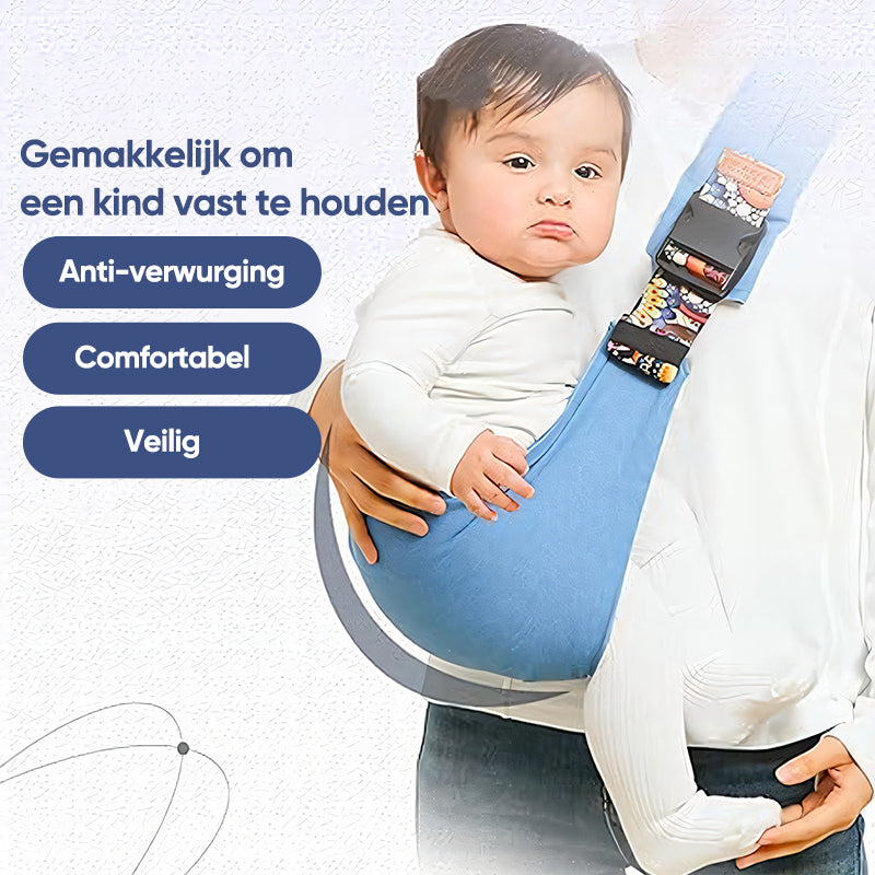 Verstelbare draagzak voor baby's - van pasgeboren tot peuter, ergonomisch
