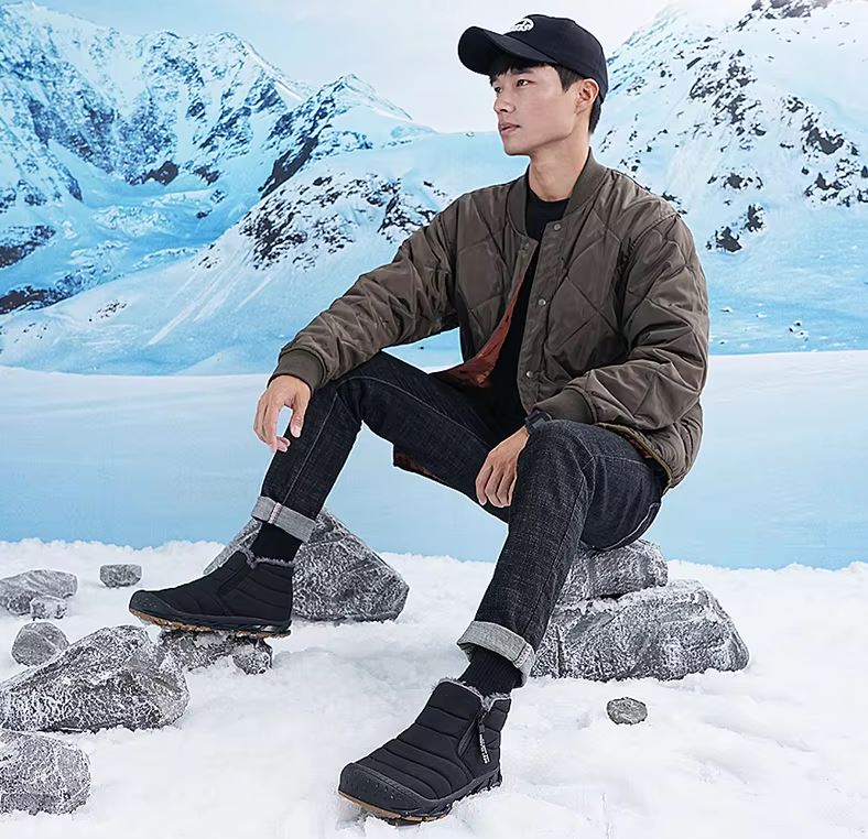 Warme orthopedische schoenen met zachte bontvoering - Wintercomfort