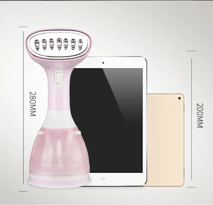 Draagbaar handstrijkijzer & stomer - kreukvrije kleding