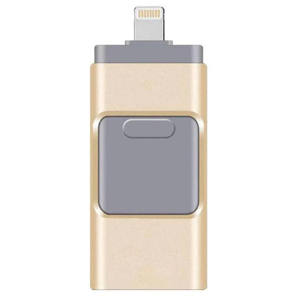 Converteerbare USB-stick – dubbele poort voor telefoon en pc