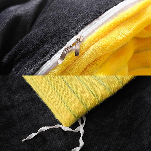 Dekbedovertrek van fluweel fleece - Warm & Stijlvol Beddengoed