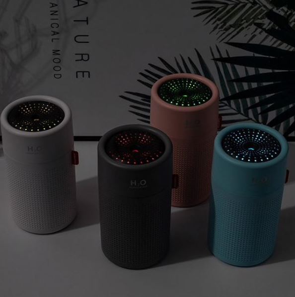 Draagbare, oplaadbare luchtbevochtiger - USB-aangedreven koele nevel voor thuis, op kantoor en op reis