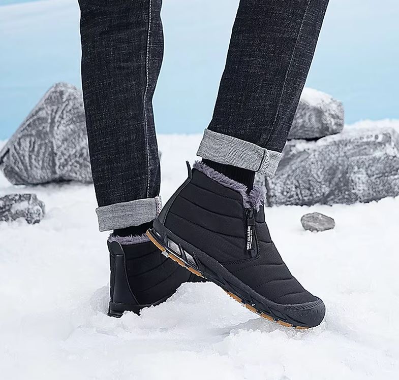 Warme orthopedische schoenen met zachte bontvoering - Wintercomfort