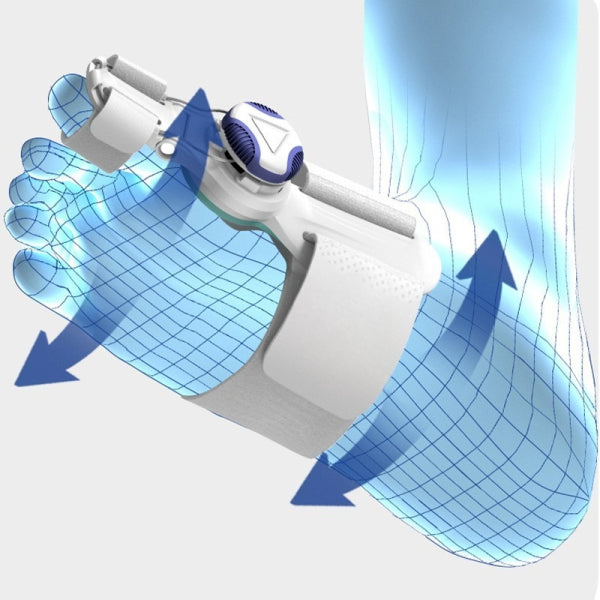 Verstelbare hallux valguscorrector