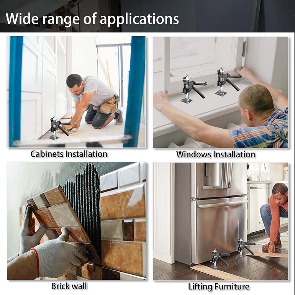 Arbeidsbesparende Arm Meubilair Jack kabinet lifter