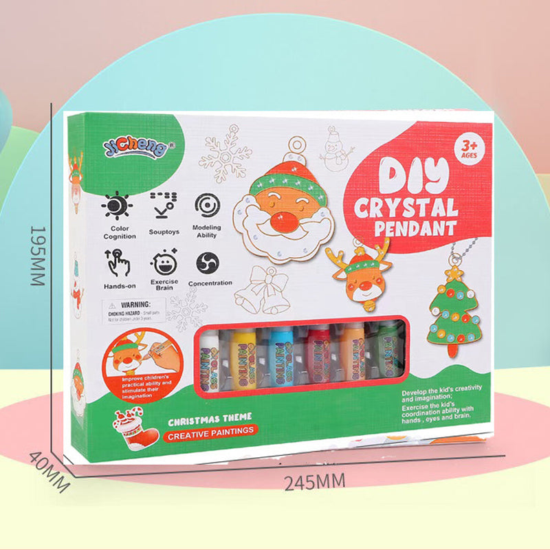 Gør-det-selv-krystalmaling kunst- og håndværkssæt