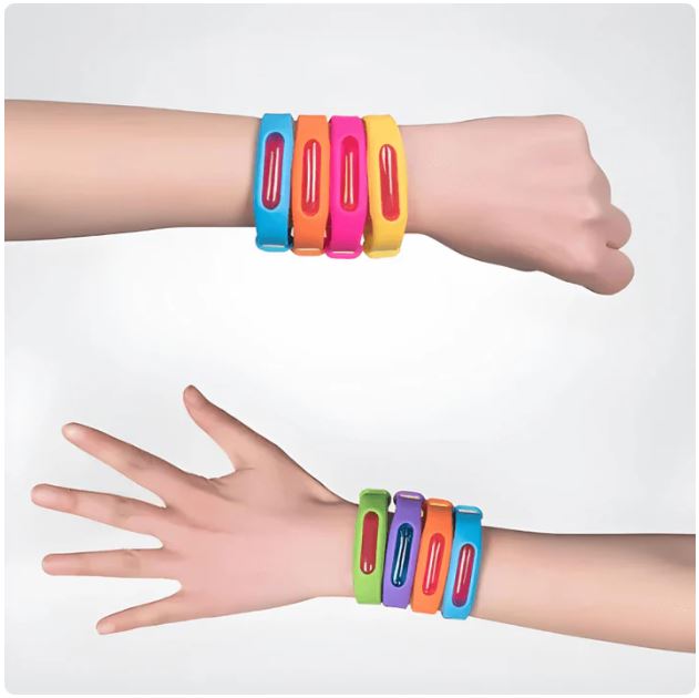Muggen afstotende armband