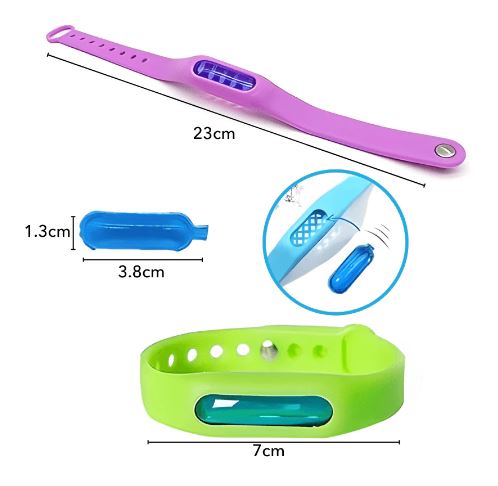 Muggen afstotende armband