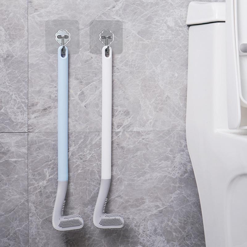 Golf Silicone Toiletborstel met lange steel