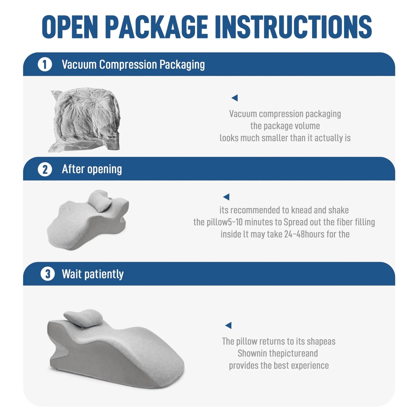 Ergonomisch kussen met hoofdbord - Ultiem comfort en ondersteuning