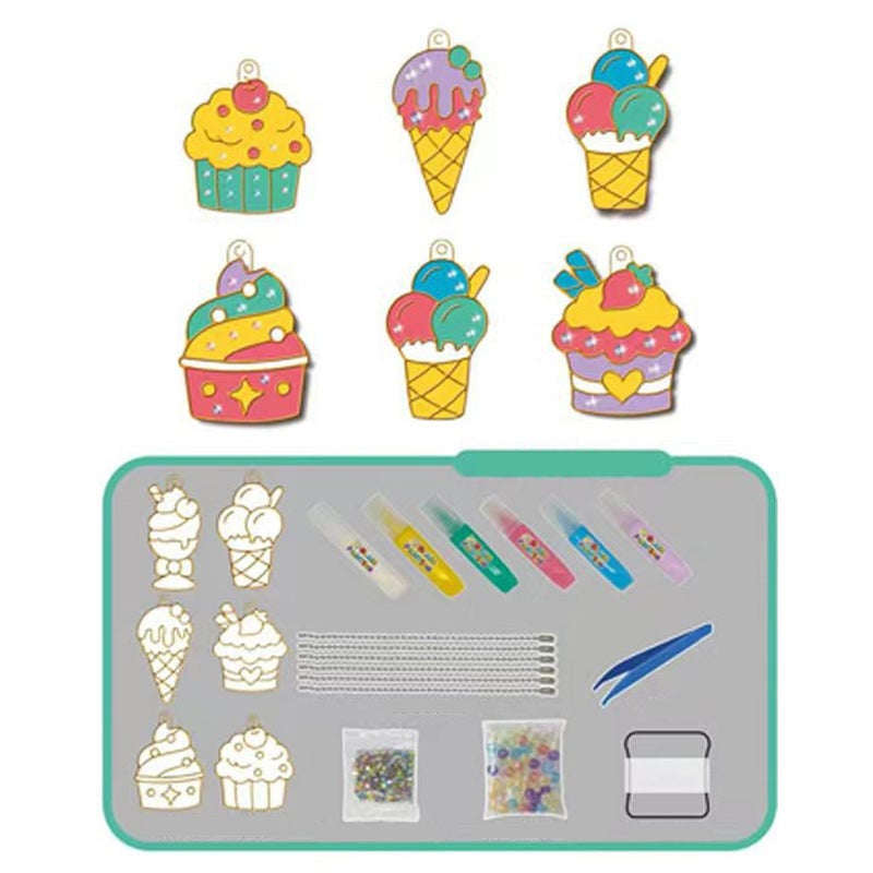 Gør-det-selv-krystalmaling kunst- og håndværkssæt