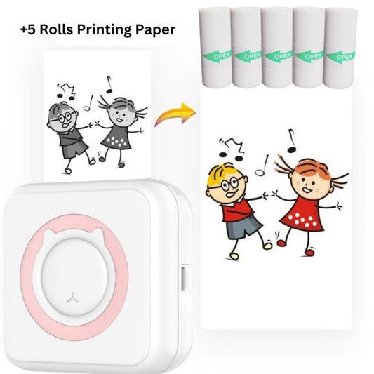 Draagbare slimme fotoprinter