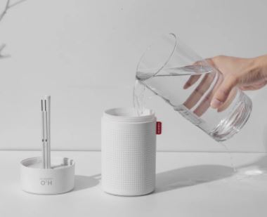 Draagbare, oplaadbare luchtbevochtiger - USB-aangedreven koele nevel voor thuis, op kantoor en op reis