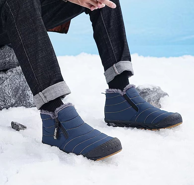 Warme orthopedische schoenen met zachte bontvoering - Wintercomfort