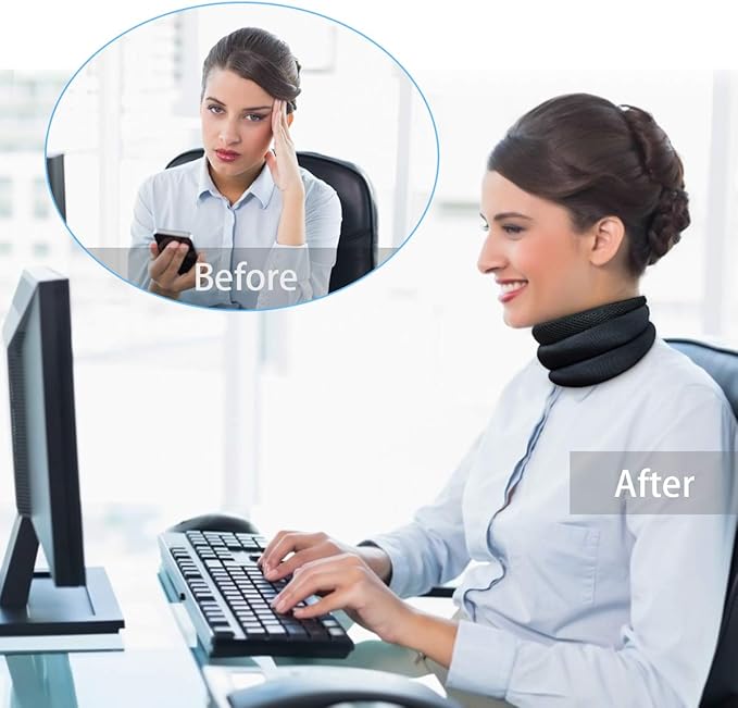 2-in-1 Anti-Snurk & Nekpijn Verlichtingsbrace