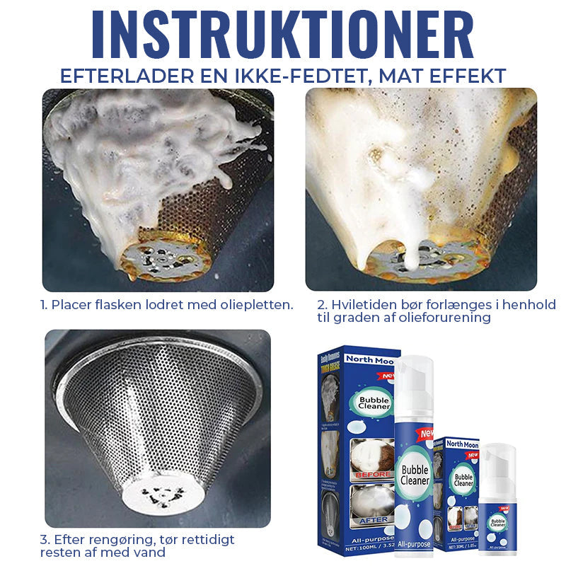 Reiniger voor keukenvetbellen