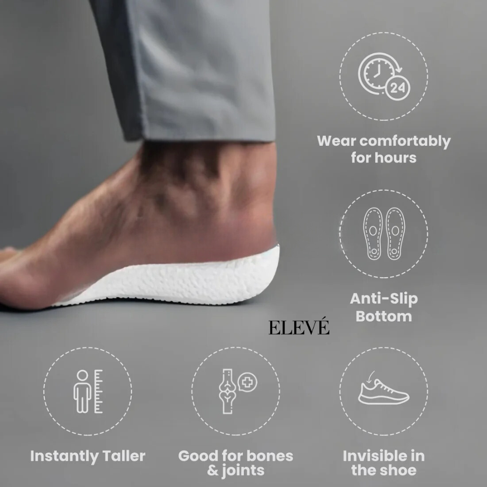 Orthopedische Hoogte inlegzolen - Steun voor de voetholte & Comfort Boost