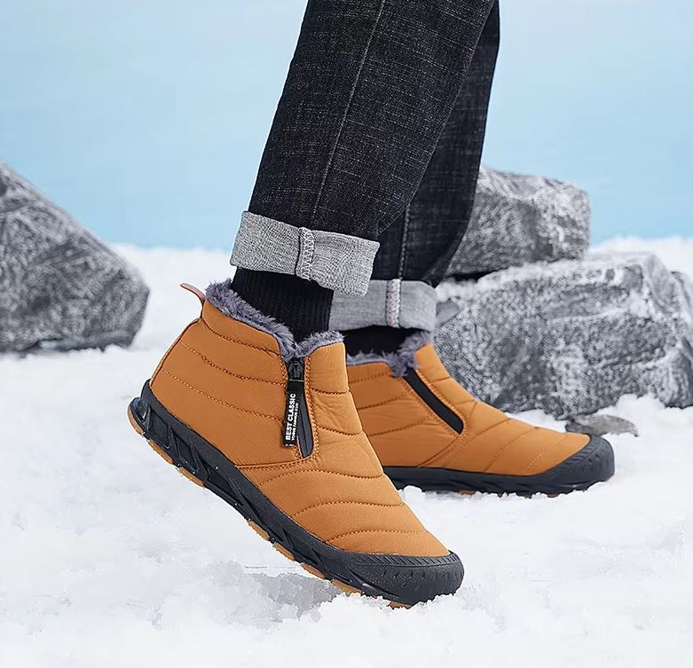 Warme orthopedische schoenen met zachte bontvoering - Wintercomfort
