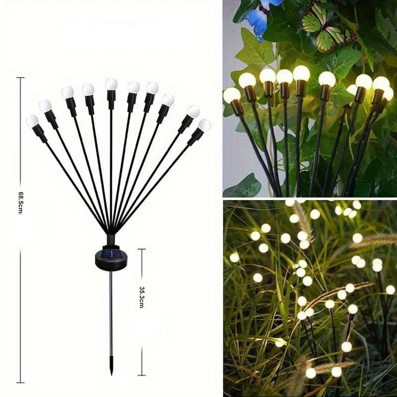 Zonnevlam tuinverlichting