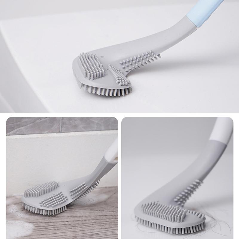 Golf Silicone Toiletborstel met lange steel
