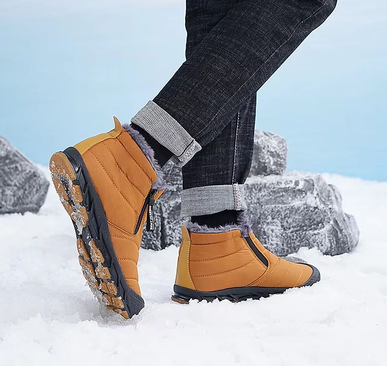 Warme orthopedische schoenen met zachte bontvoering - Wintercomfort