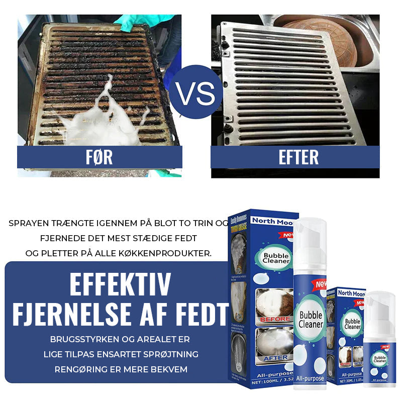 Reiniger voor keukenvetbellen