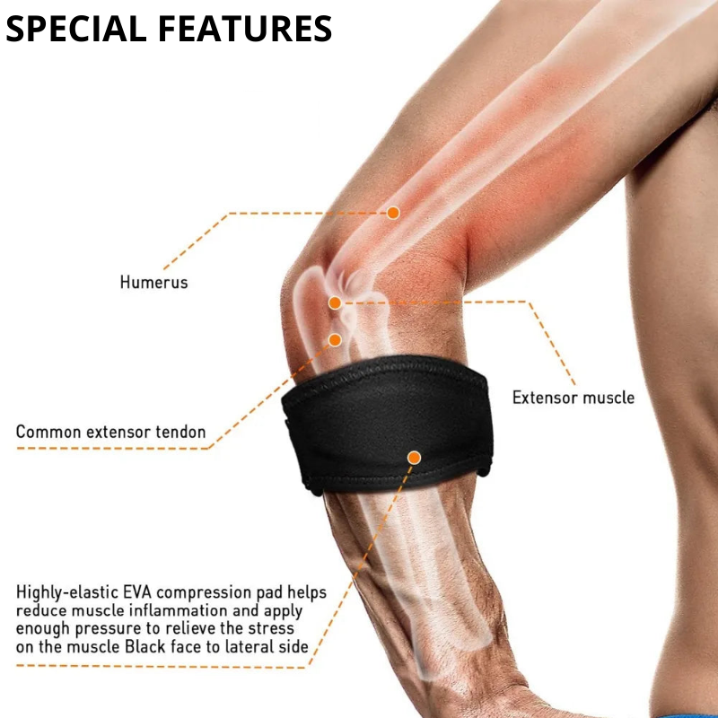 Sportcompressie elleboogbrace