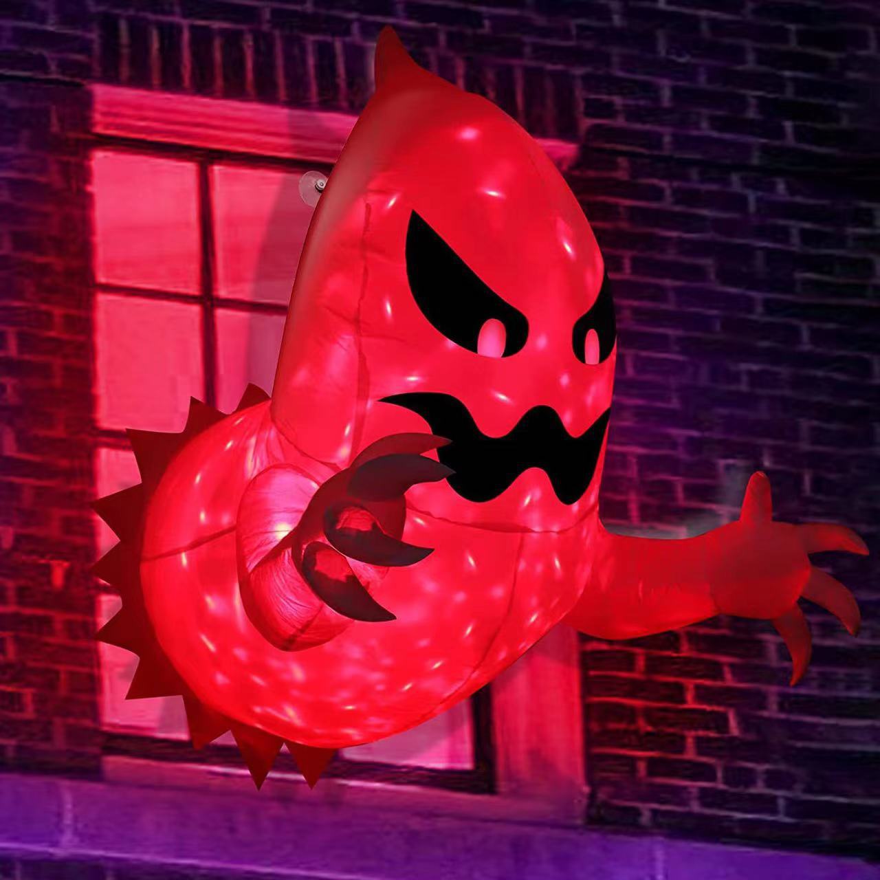 LED Halloween opblaasbare geest - Spookachtige buitendecoratie