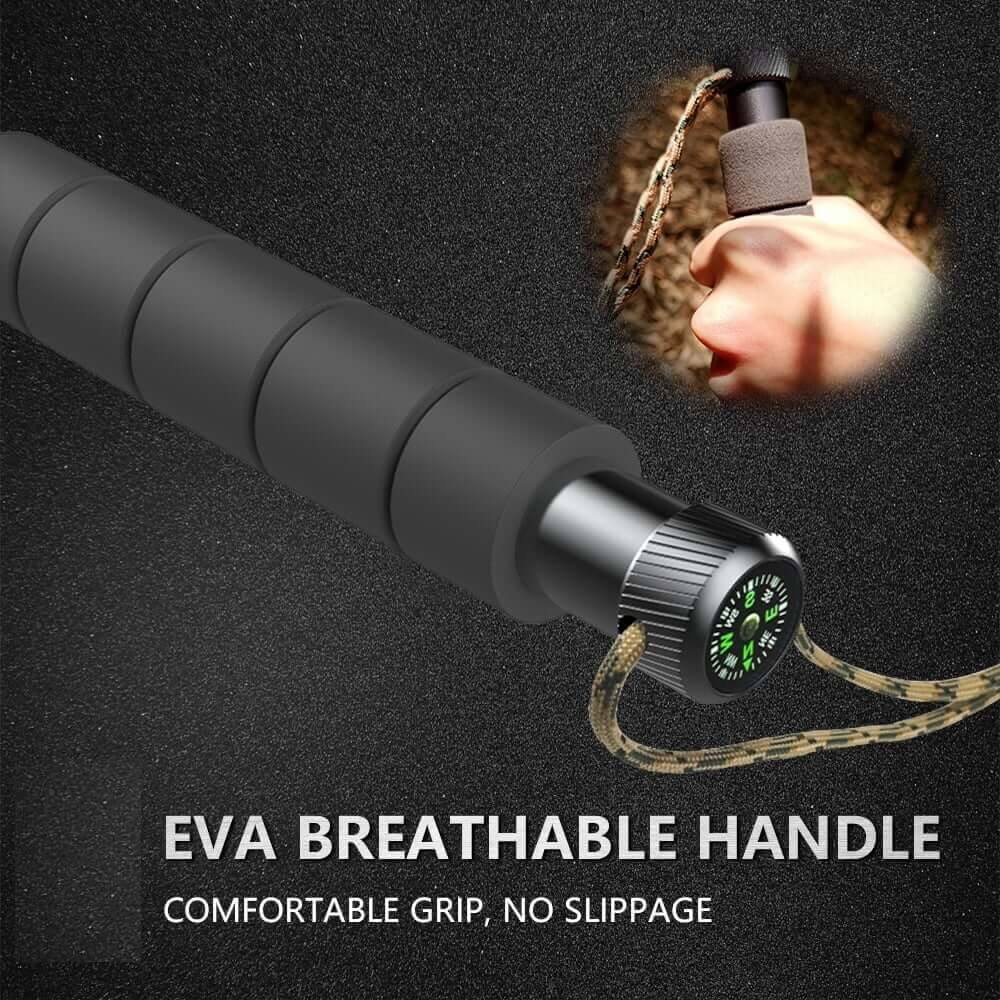 Multifunctionele tactische trekkingstok