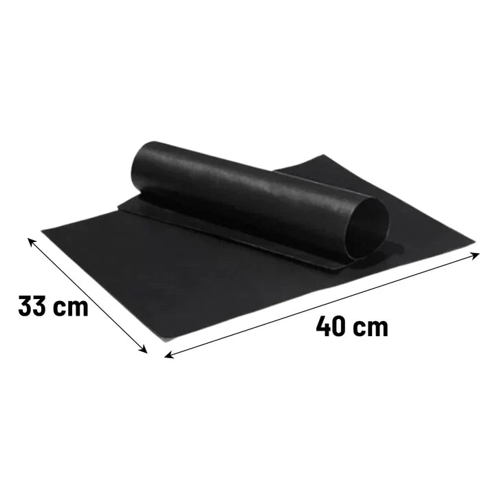 Barbecuemat met antiaanbaklaag