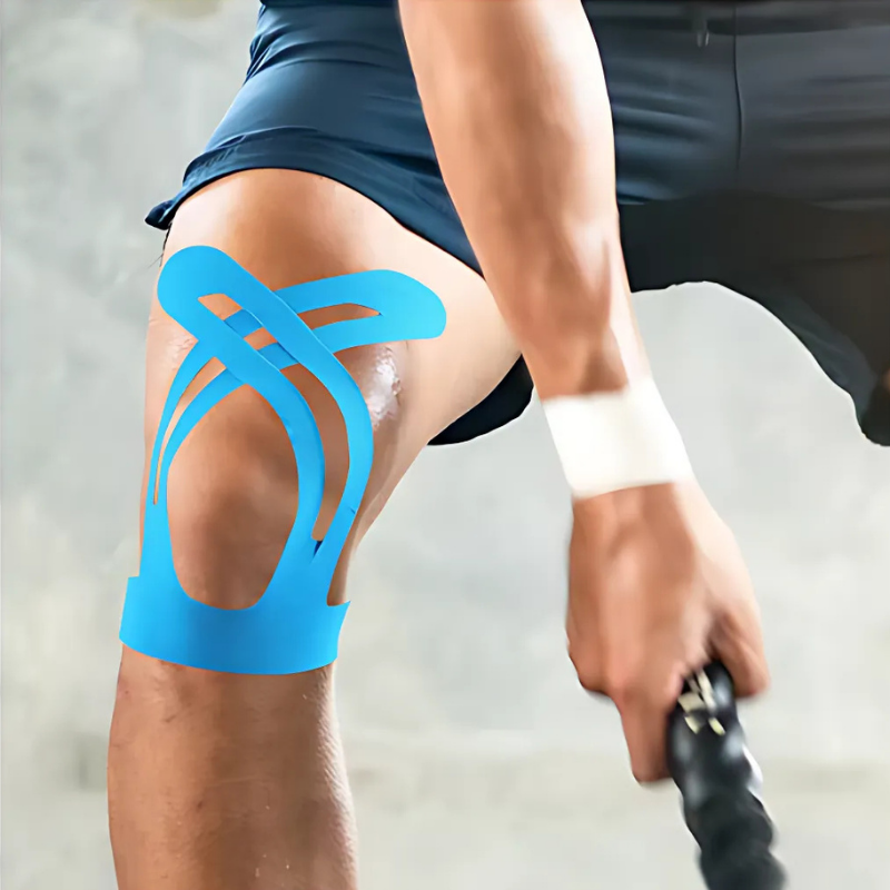Rekbare kniebandage – Ondersteunend, comfortabel en veilig