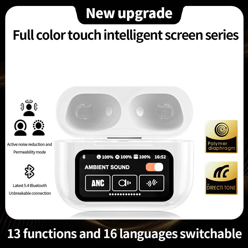 Bluetooth-oortelefoon met LED-zichtbare aanraakfunctie