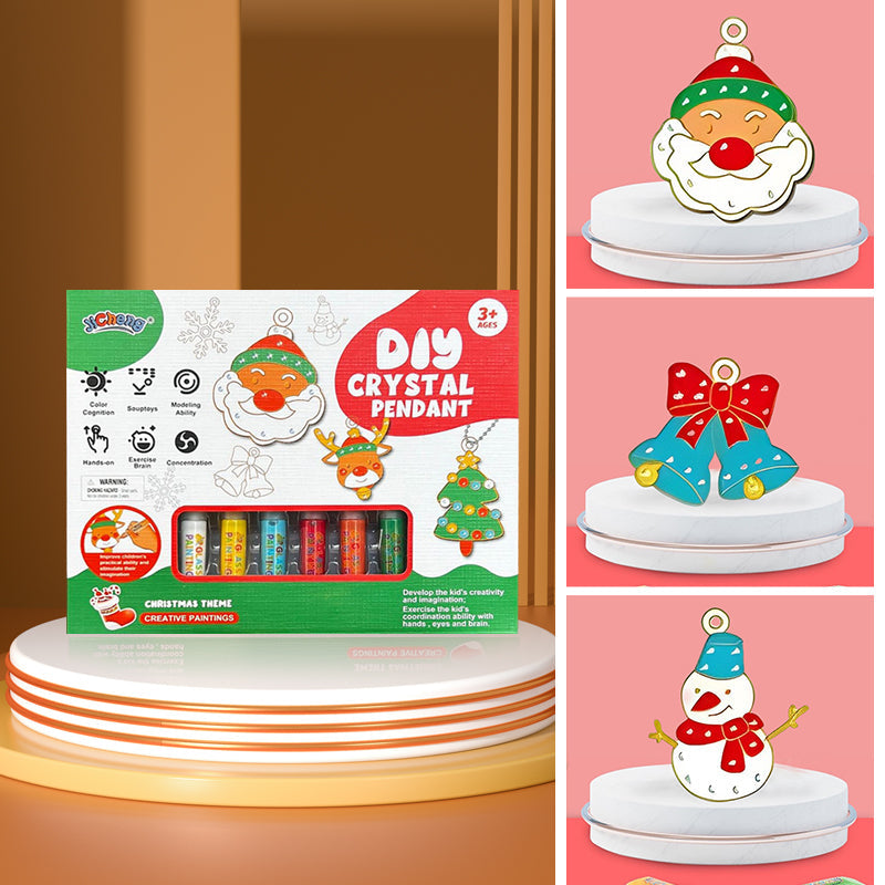 Gør-det-selv-krystalmaling kunst- og håndværkssæt