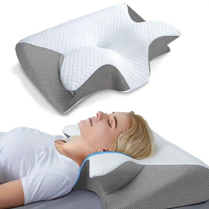 Butterfly Memory Foam Kussen – Nek- en armondersteuning voor slapen