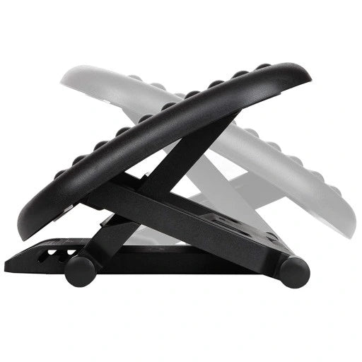 Verstelbare voetensteun onder het bureau β Ergonomische acupressuur