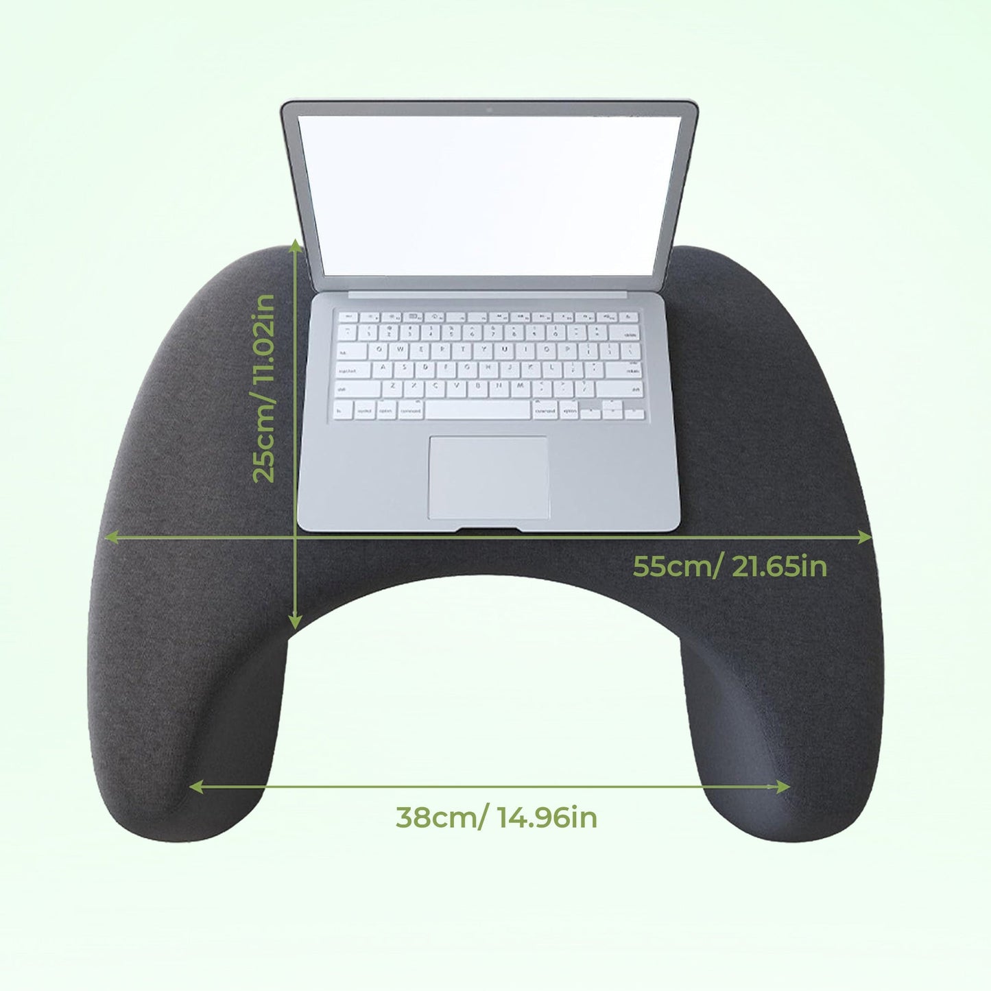 Leeskussen met rugleuning – Schootbureau voor werk en gamen