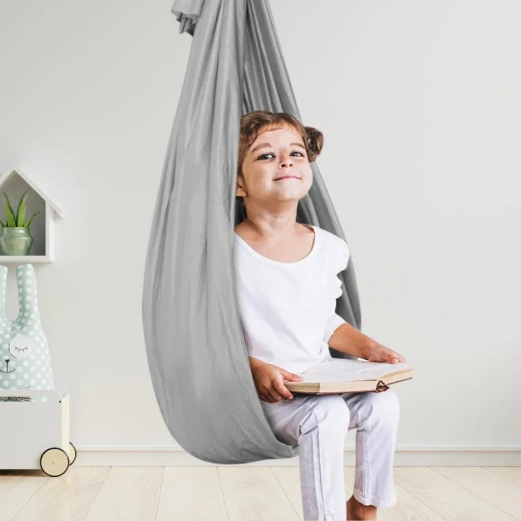 Kids Pod Sensory Swing - Gezellige, rustgevende en leuke hangmat