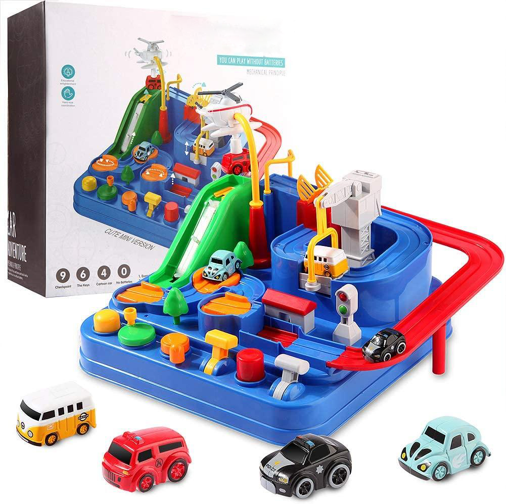 Interactief auto-avonturenspeelgoed - Racebaan voor kinderen en baby's