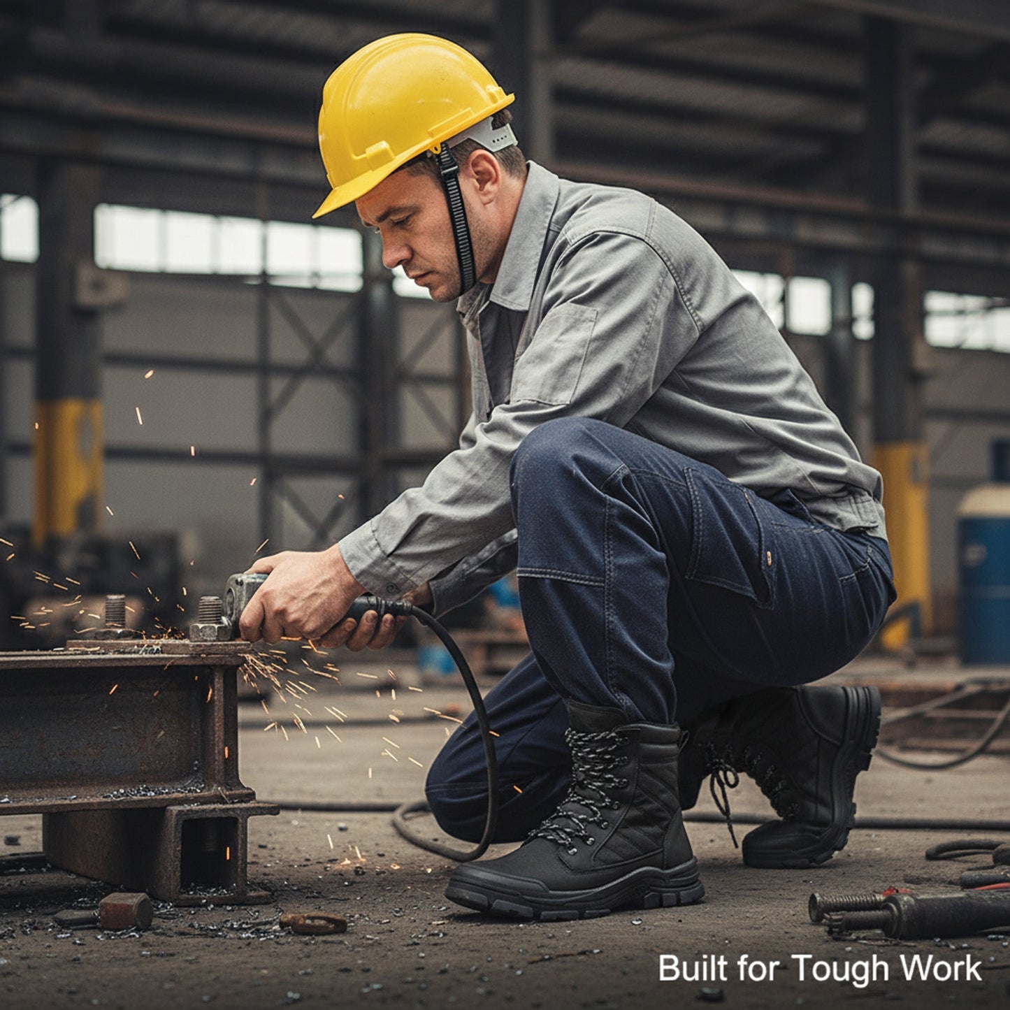 Veiligheidswerkschoenen met rits aan de zijkant – Duurzame, gemakkelijk toegankelijke bescherming