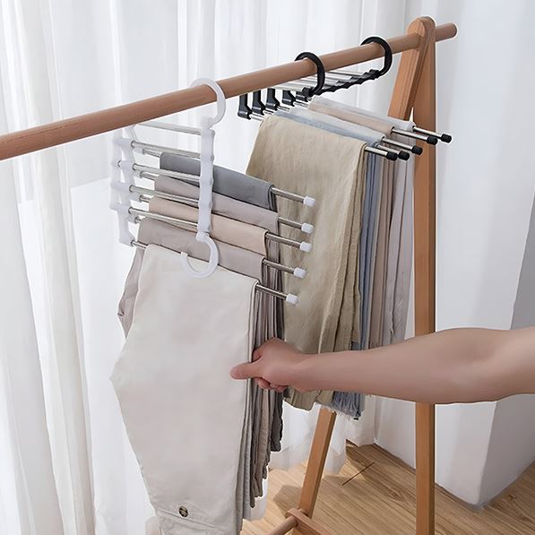 Multifunctionele broekenhanger